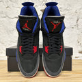Air Jordan 4 Rare Air White Lettering Sz 14