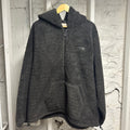 Fear of God Essentials Black Fleece Hooded Jacket Sz XL