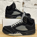 Air Jordan 5 Black Metallic Reimagined Sz 12