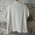 Dior Oblique Monogram Towel White Polo Shirt Sz L