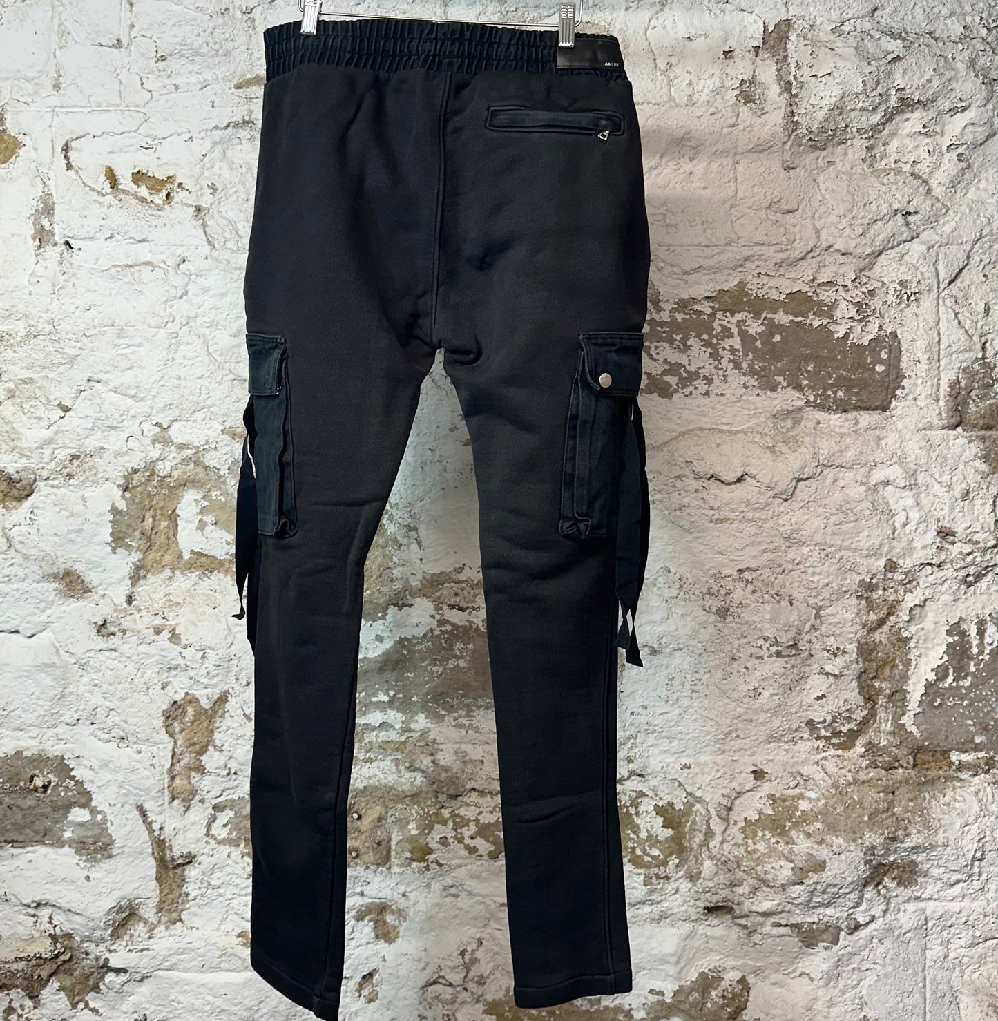 Amiri Cargo Sweatpants Black Sz M