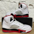 Air Jordan 5 Fire Red Black Tongue (2025) Sz 8.5
