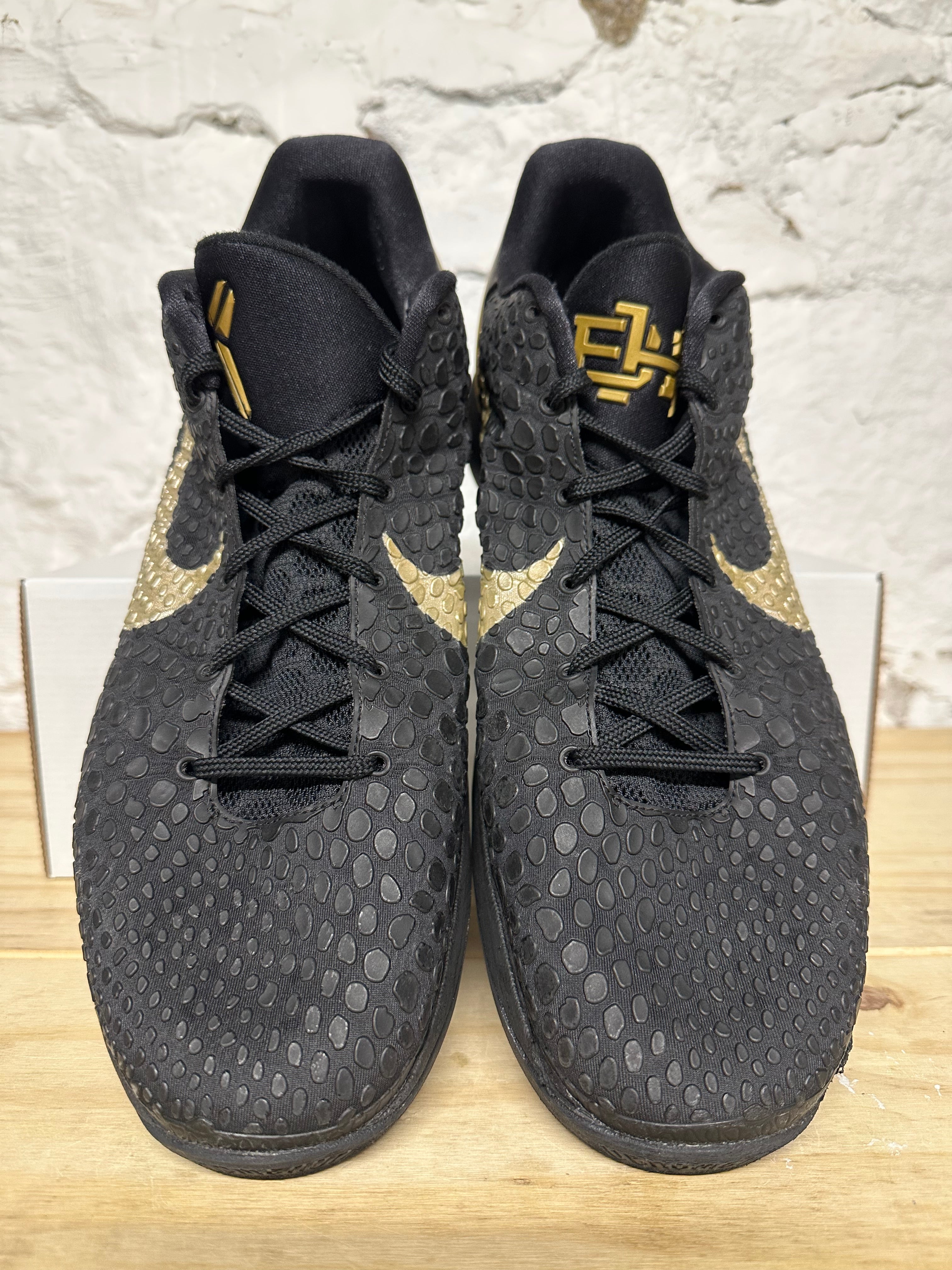 Nike Kobe 6 BHM Black Gold (Sample) Sz 15 – The Gallery Online
