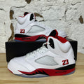 Air Jordan 5 Fire Red Black Tongue (2025) Sz 13 DS