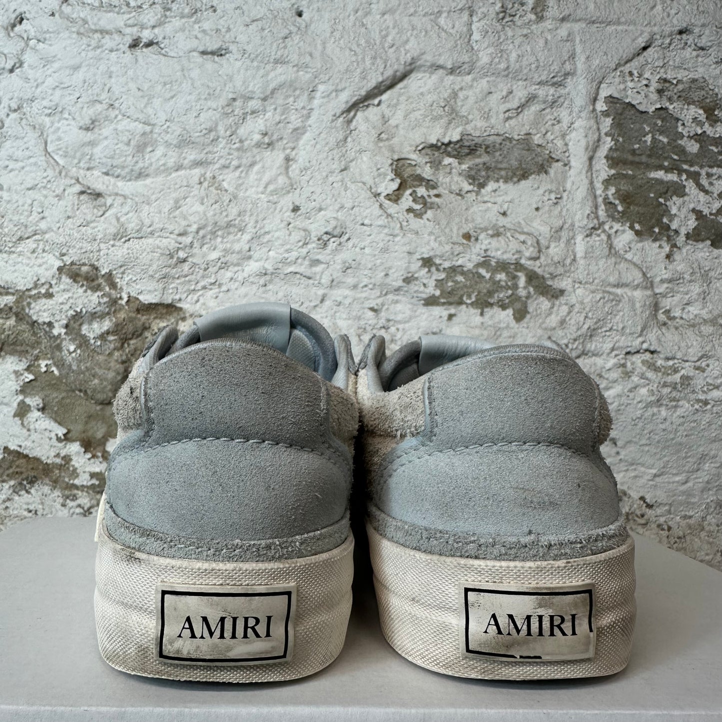 Amiri Blue Grey Suede Sunset Skate Sneaker Sz 7 (40)