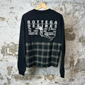 Bottega Desires Hybrid Flannel L/s Black Sz M