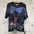 Vale Big Panther Black T-Shirt Sz L
