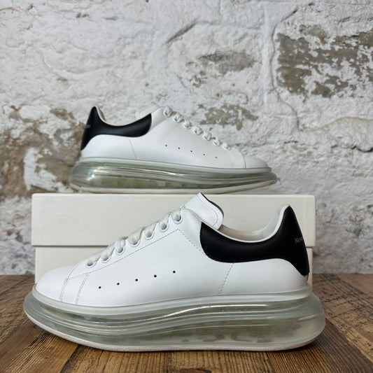 Alexander Mcqueen Black Tab White Bubble Sole Sneaker Sz 8.5 (41.5)