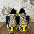 Gucci Rython Navy Yellow White Sneaker Sz 9.5