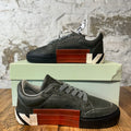 Off-White Green Leather Vulc Sneaker Sz 4 (35)