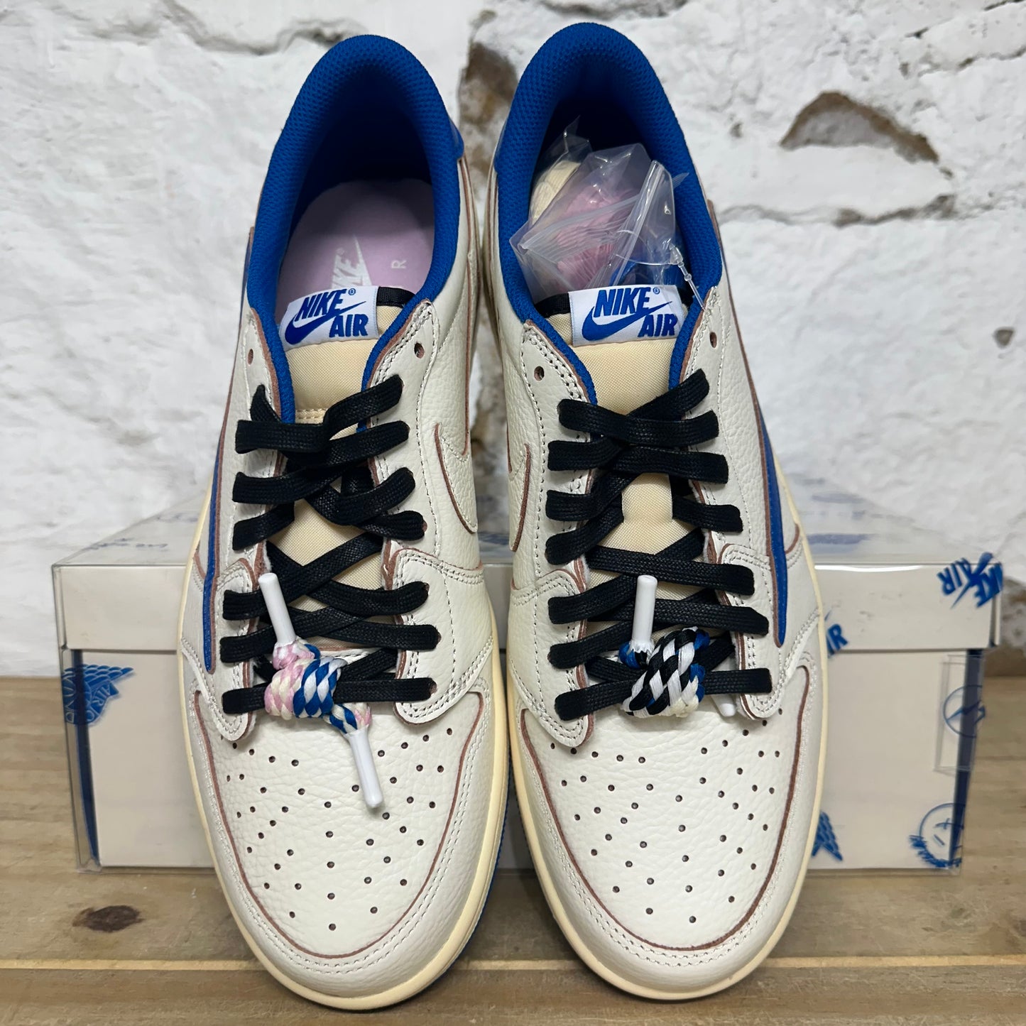 Air Jordan 1 Low Fragment x Travis Scott Military Blue DS