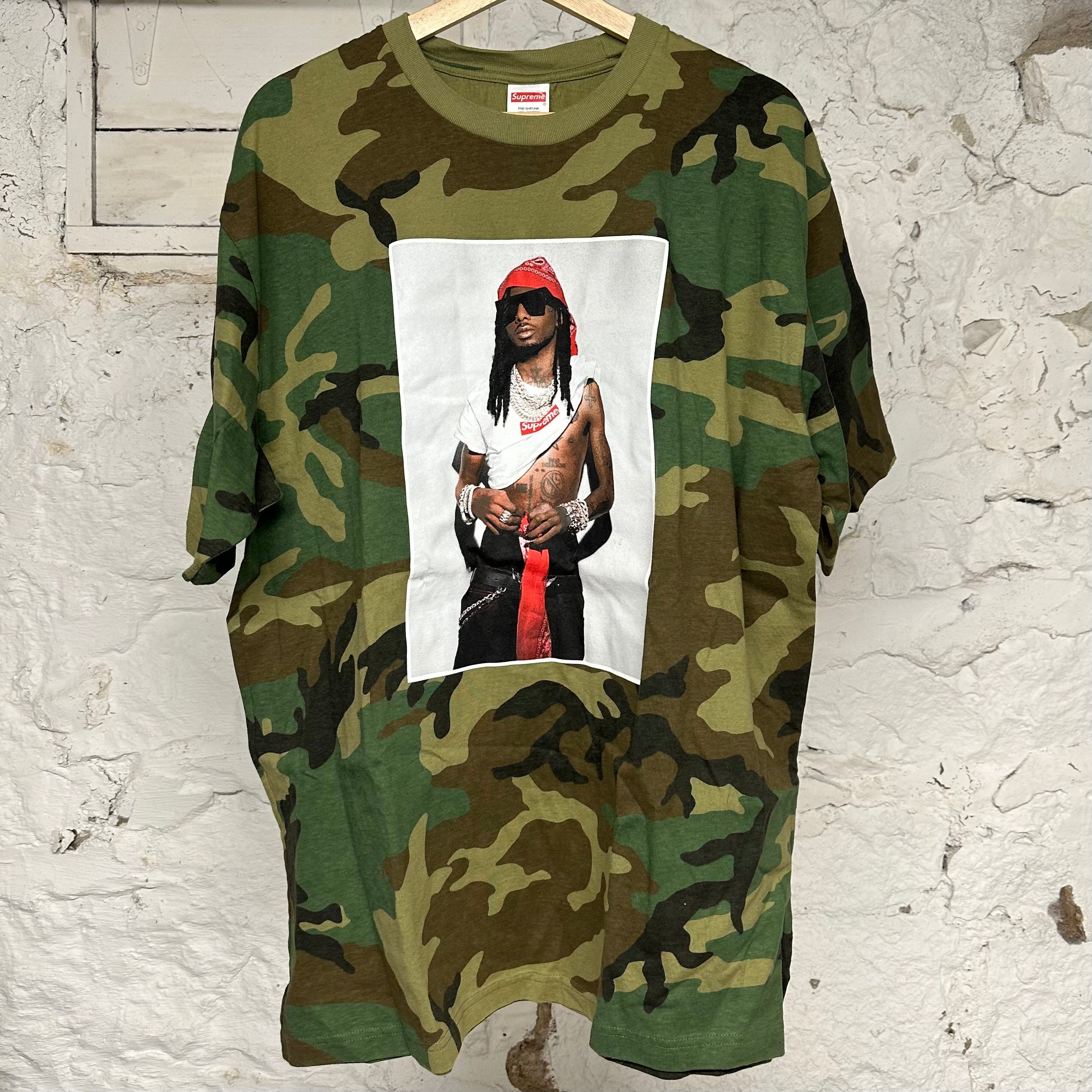 Supreme Carti T-Shirt Camo Sz XXL