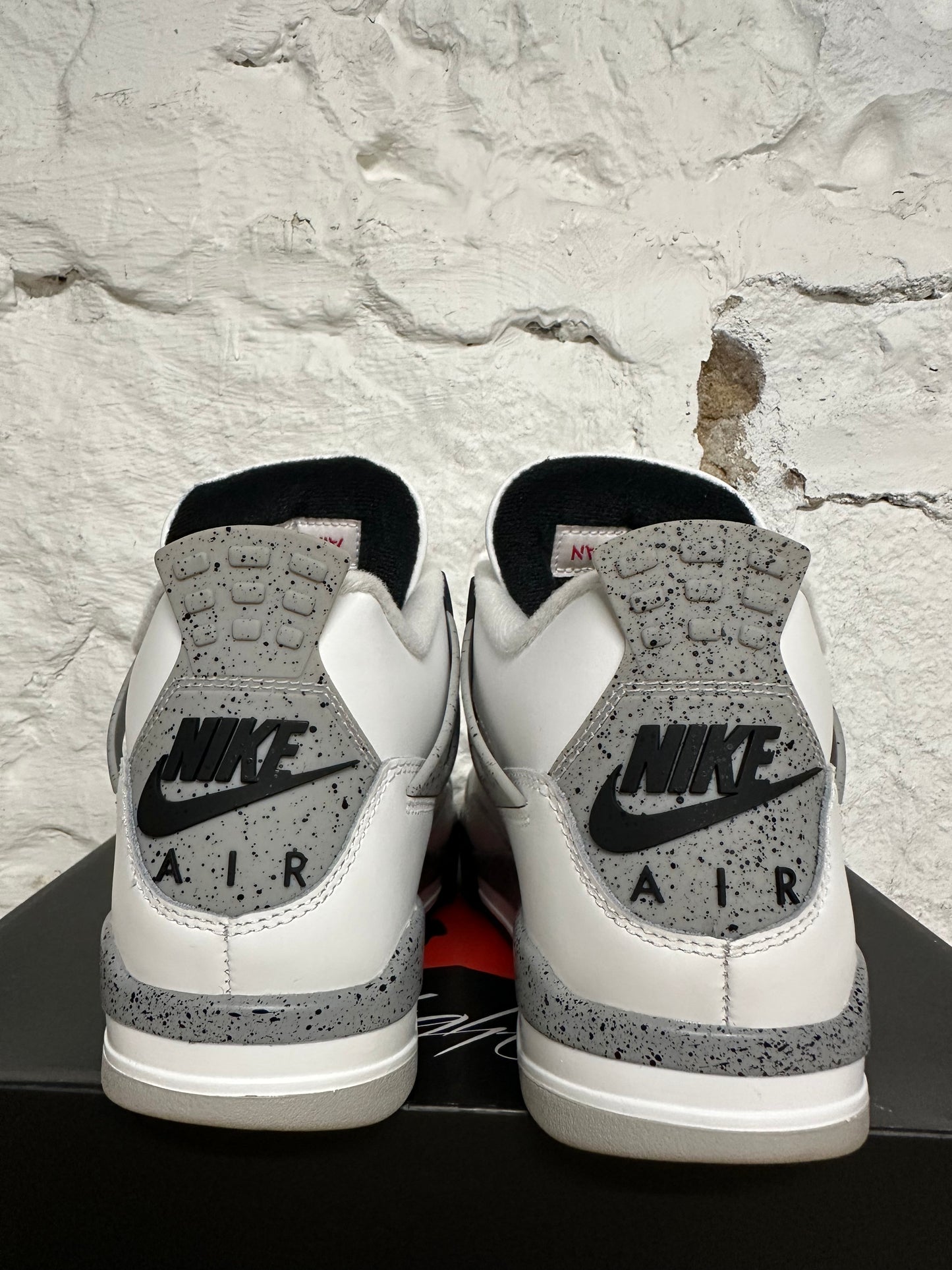 Air Jordan 4 White Cement Sz 8