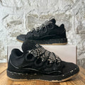 Lanvin Curb Black White Lace Black Sneaker Sz 10 (43)