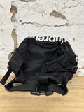 Supreme Black White Spellout Sidebag