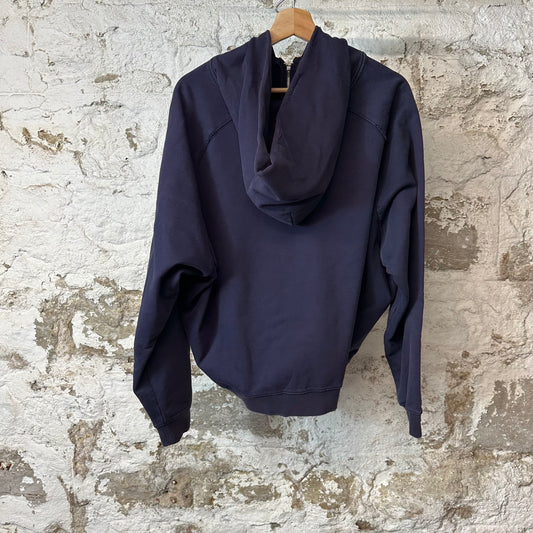 GV Gallery Raspberry Zip Up Hoodie Navy Sz S