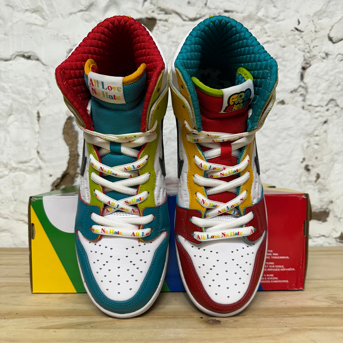 Nike SB Dunk High FroSkate All Love Sz 11