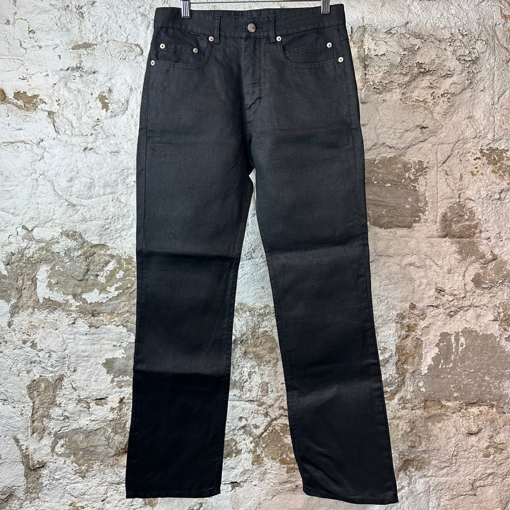 Rick Owens Hollywood Headon Black Utility Pants Sz 30