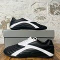 Balenciaga Black White Leather Zen Sneaker Sz 11 (44)