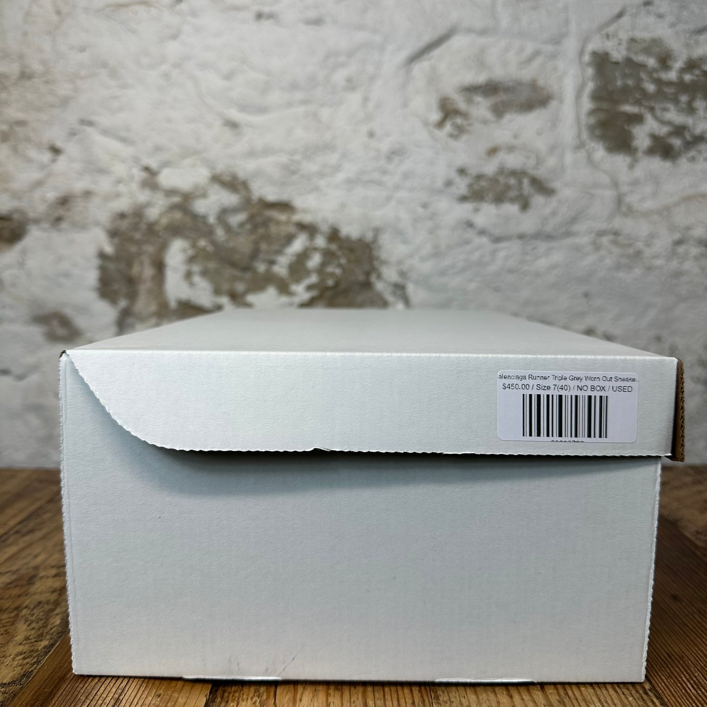 Balenciaga Runner Triple Grey Worn Out Sneaker Sz 7 (40)