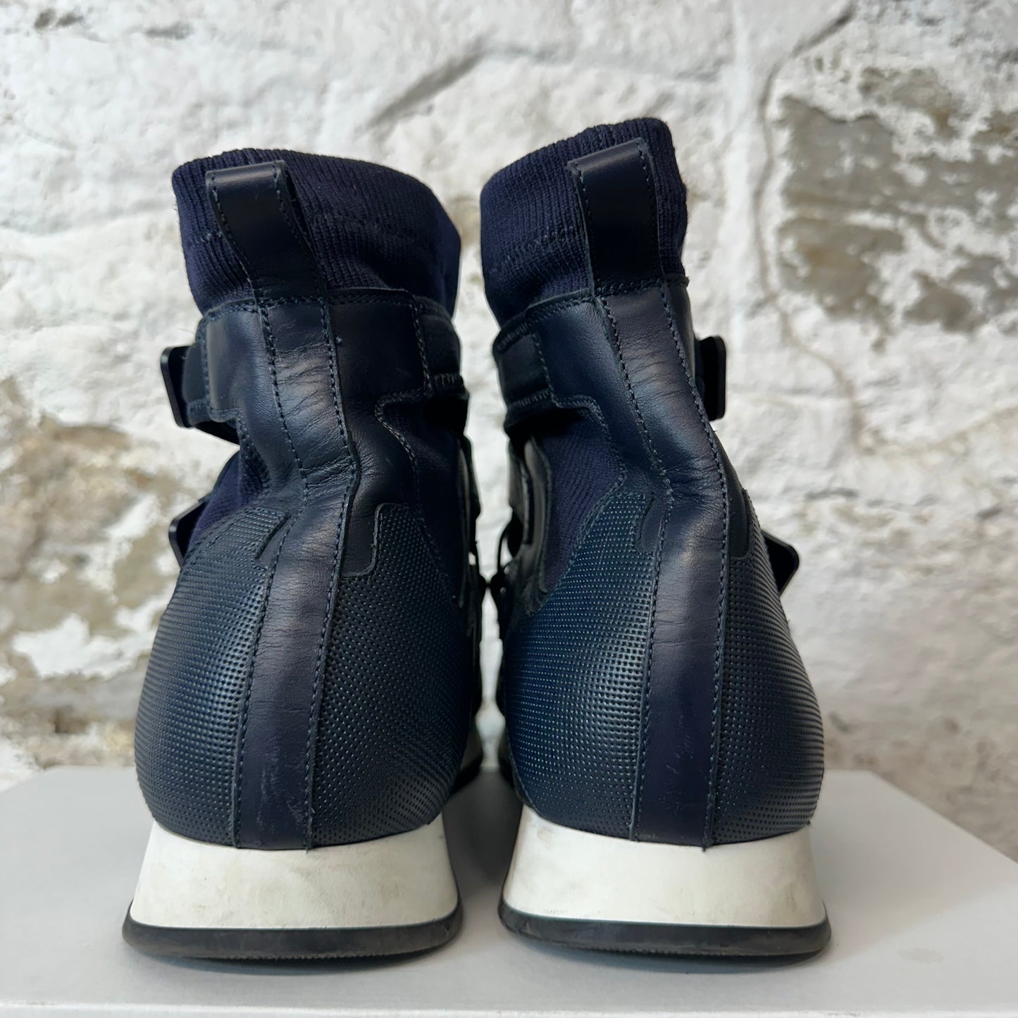 Versace Strap Lace Navy Sneaker Sz 12 (45)