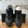 Chanel CC Triple Black Leather White Trainer Sneaker Sz 9 (42)