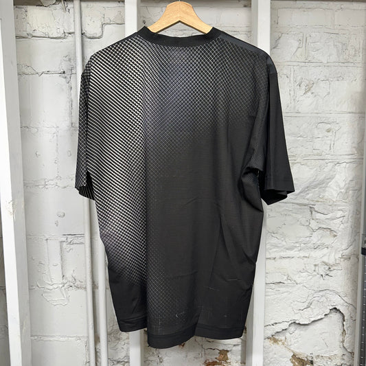 Prada Black White Gradient T-Shirt Sz S