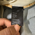 Amiri MX1 Grey Orange Plaid Patch Blue Denim Jeans Sz 34