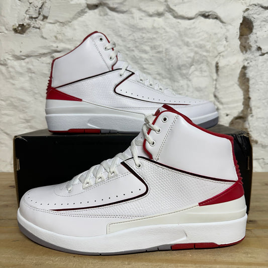 Air Jordan 2 White Red (2014) Sz 10.5 DS