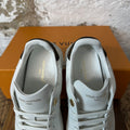 Louis Vuitton White Monogram Time Out Sneaker Sz 7 (40)