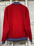 Supreme Old English Corduroy Varsity Jacket Sz XL
