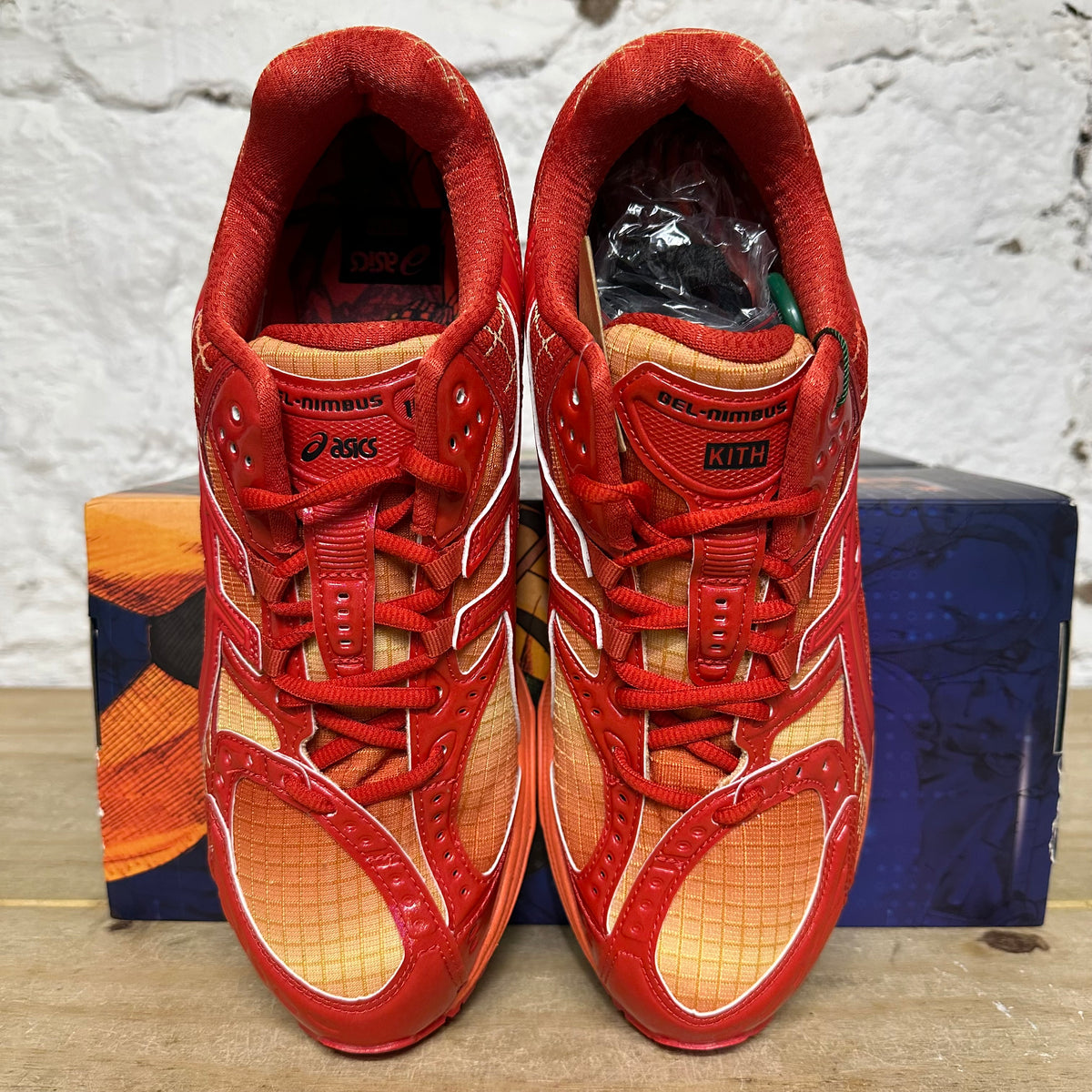 Asics Gel-Nimbus 10.1 Kith Marvel Iron Man v Mega Man Sz 10.5 DS