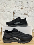 Nike Air Max 97 Black Terry Cloth Sz 8