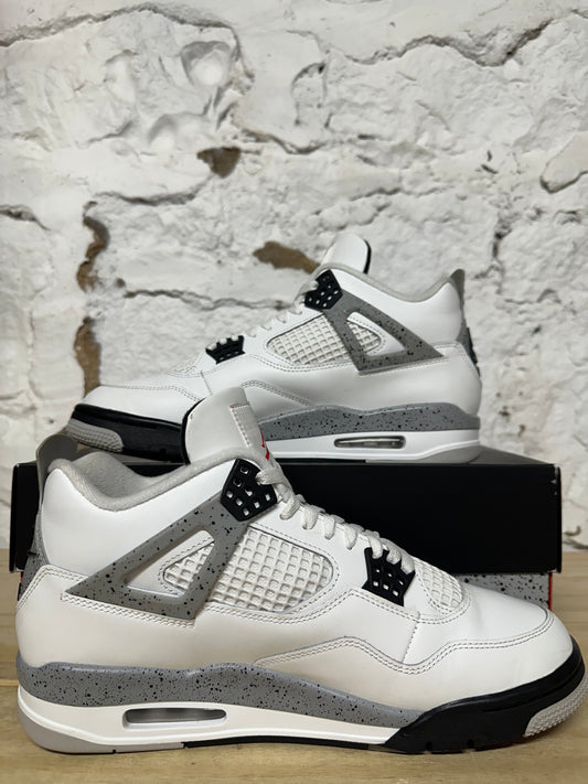 Air Jordan 4 White Cement Sz 10.5