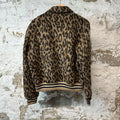 Amiri Cheetah Print Bone Varsity Jacket Sz M (48)