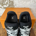 Louis Vuitton Triple Black Trainer Sneaker Sz 7.5 (6LV)