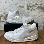 Air Jordan 3 Triple White Sz 12 DS