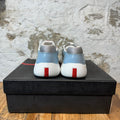 Prada Americas Cup Light Blue Patent Sneaker Sz 5 (37) DS