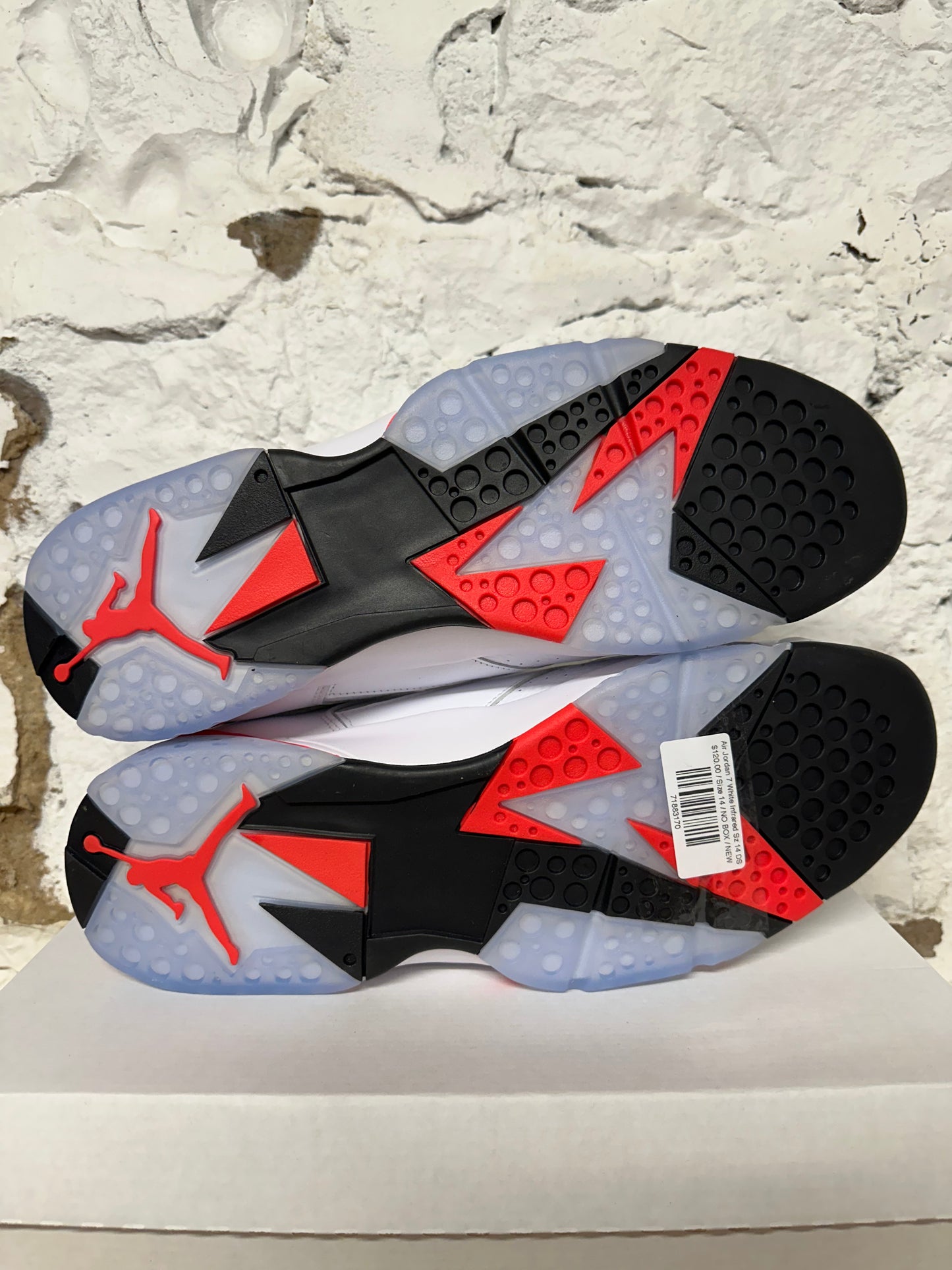 Air Jordan 7 White Infrared Sz 14 DS