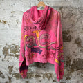 Vale Bubblegum Zip Up Hoodie