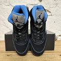 Air Jordan 5 Black University Blue Sz 10 DS