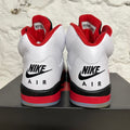 Air Jordan 5 Fire Red Black Tongue (2025) Sz 10