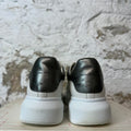 Alexander Mcqueen Silver Tab White Sneaker Sz 6.5 (39)