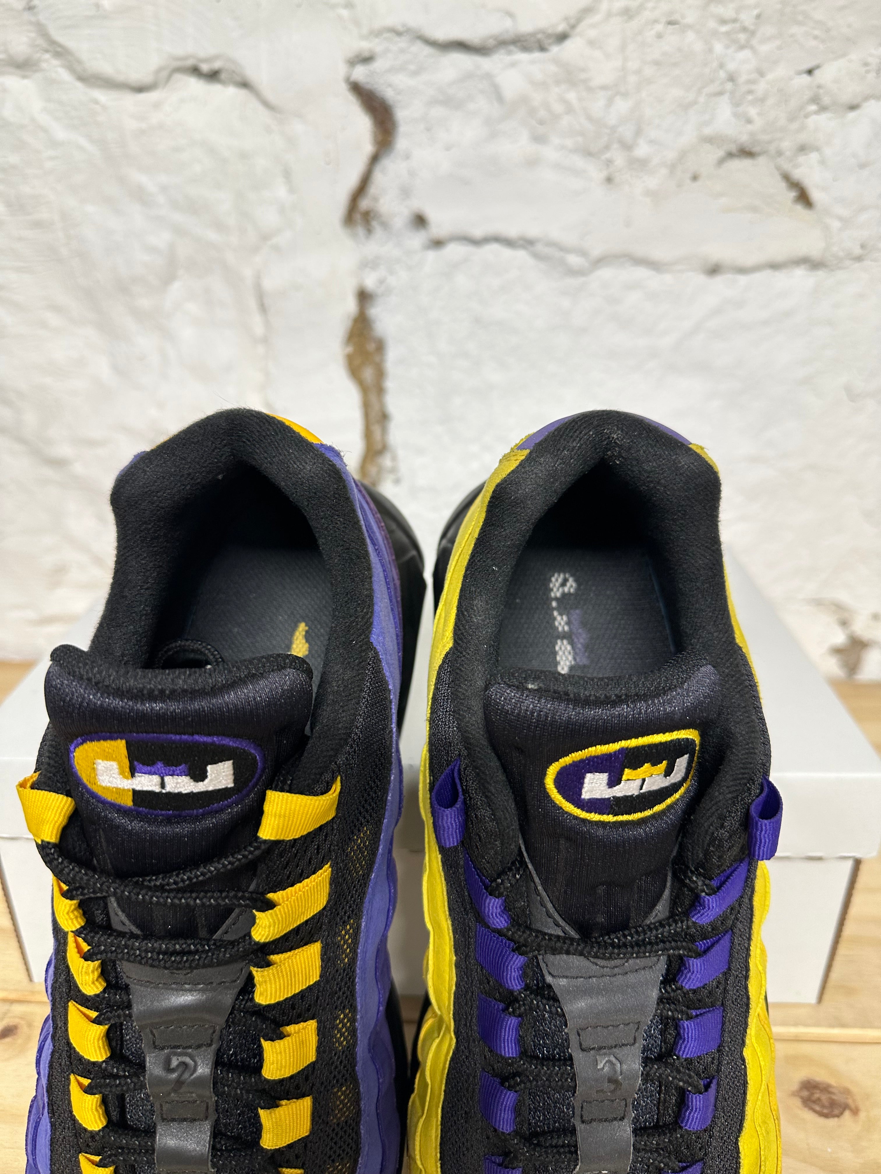 Nike Air Max 95 LeBron James Lakers Sz 11 – The Gallery Online