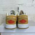 Air Jordan 1 Low Twine Orange Quartz Corduroy Sz 4.5 (6W)