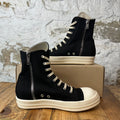Rick Owens High Pentastitch Black Milk Sneaker Sz 9.5 (42.5)