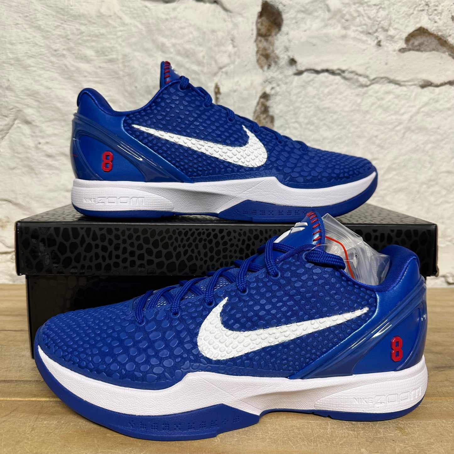 Nike Kobe 6 Protro Dodgers Sz 9 DS