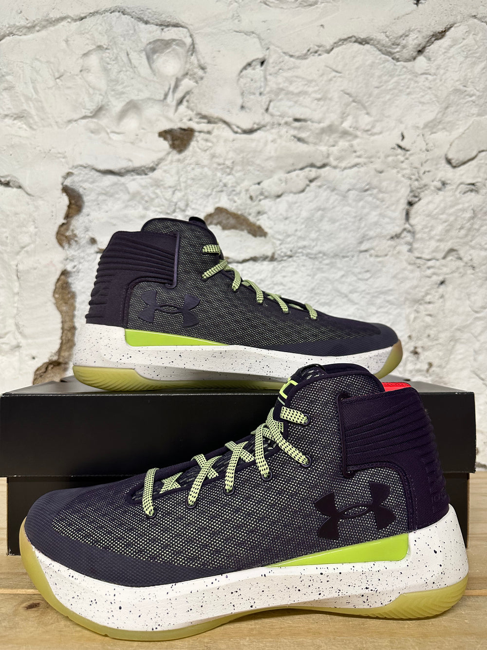 Under Armour Curry 3Zer0 Imperial Purple Sz 10 DS