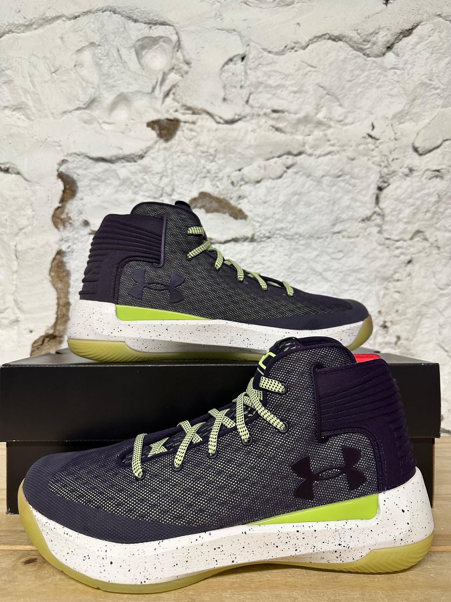 Under Armour Curry 3Zer0 Imperial Purple Sz 10 DS