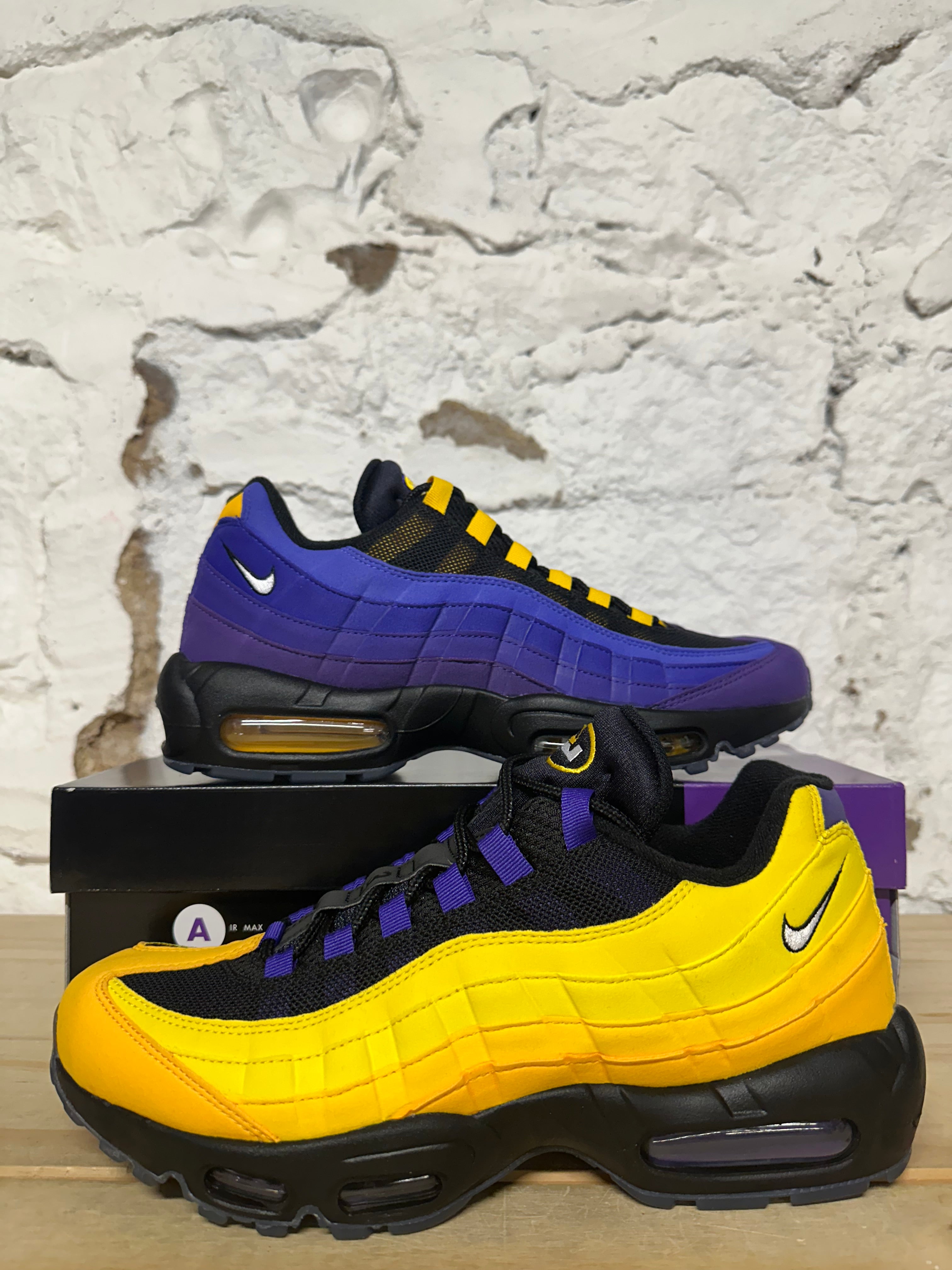 Nike Air Max 95 NRG Lebron Lakers Sz 10 DS